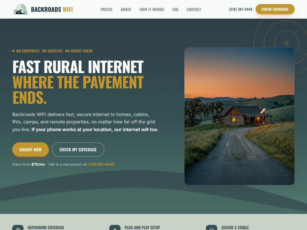 Backroads WiFi