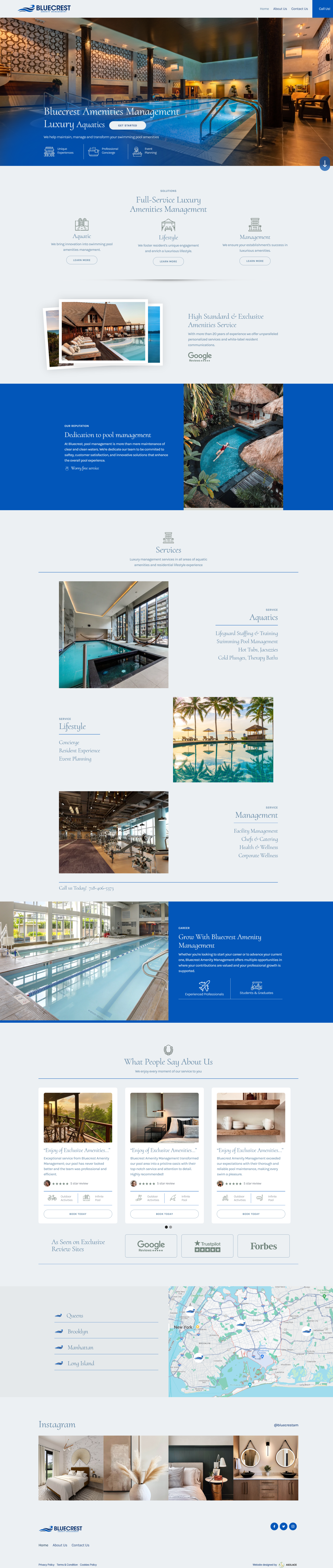 Bluecrest Amenity Management -Home page