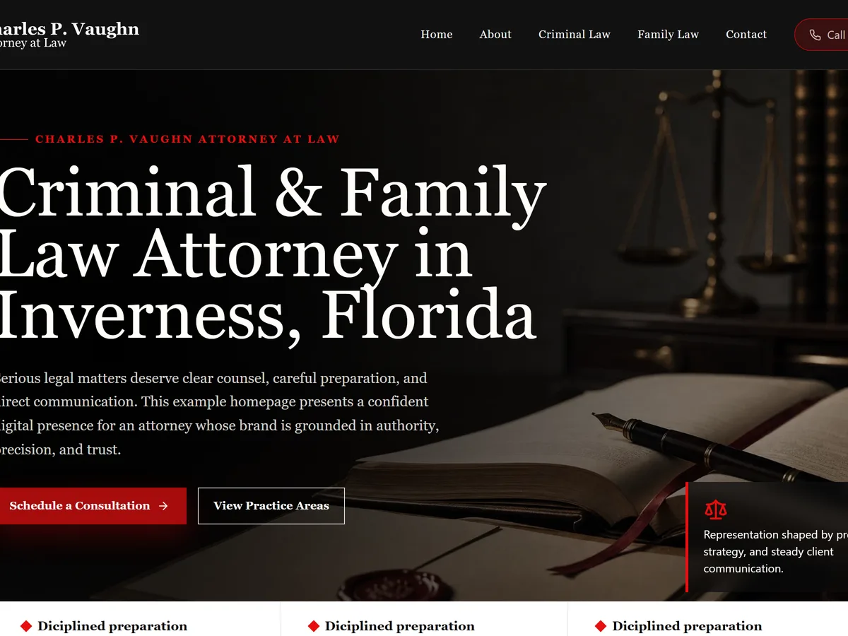 Charles P. Vaughn, Attorney at Law